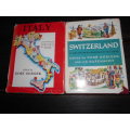 DORE OGRIZEK  TWO BOOKS -  THE WORLD IN COLOUR -  SWITZERLAND and ITALY