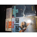 4 AIR BOOKS - GREAT MYSTERIES OF THE AIR,  FIRST ACE,  THE PILOT, CARRIER BY JOHN WINGATE