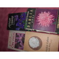 4 garden books -  Carnation culture SA,   SA Dahlia book,  Orchids,    African Violets