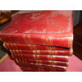 Full set of 10 volumes - Consolidated encyclopedia colour illus printed Cape Times (1946?)