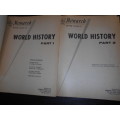 MONARCH NOTES - COLLEGE LEVEL WORLD HISTORY PART 1 and 2 WESTERN CIVILIZATION