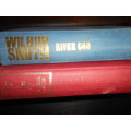 2 WILBUR SMITH   -   MEN OF MEN 1981 and RIVER GOD BCA -  HARDBACK BOOKS