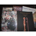 5  Stephan Welz and Co smaller Decorative and Fine Art lovely picture catalogues