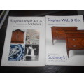 2 Stephan Welz and Co Cape Town -  Decorative and Fine Arts picture catalogues 2005  and 2007