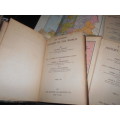 VICTOR DURUY - Set of 3 (VOL 1-3)  antique small history of the world  1912 books foldout maps
