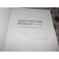 PAT KOSSUTH - AROUND THE WORLD IN 80 YEARS -  (cookbook) culinary autobiography autographed