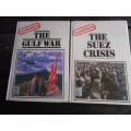 2 FLASHPOINTS illus books:  The Suez Crisis P Harper  & The Gulf war N Childs - Wayland  1988 & 1986
