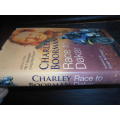 RACE TO DAKAR -  (motor bikes) Charley Boorman - Warner Books  illus hardback & dustc