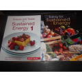 2 ENERGY RECIPE   BOOKS  Gabi Steenkamp -. Snacks & treats & Eating for Sustained energy