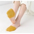Half Socks - Toe Socks - Hidden Socks in Mustard Yellow