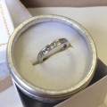 0.70CT PRINCESS CUT DIAMOND RING | 10K WHITE GOLD