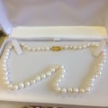 Genuine Pearl Necklace - Classic and Elegant