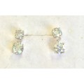STOCK CLEARANCE! 2.50tcw White Moissanite Earrings - Stunning Sparkle!