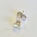 2.00tcw White Moissanite Solitaire Earrings - Classic