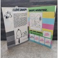 1986 Panini I Love Snoopy Sticker Album(Last one available)