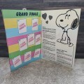 1986 Panini I Love Snoopy Sticker Album & Stickers