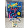 1995 Panini Marvel`s Spiderman Album & Complete Stickers Collection