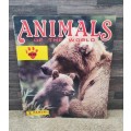 1990 Panini Animals of the World sticker album & stickers