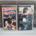 PSP Games Need for Speed Carbon and Beowulf