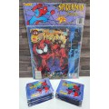 1995 Panini Marvel`s Spiderman Sticker Album/Comic Book Combo and Sticker Packets