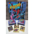 1995 Panini Marvel`s Spiderman Sticker Album and Collectible Stickers
