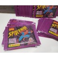 Vintage 1998 Panini Marvel`s Spiderman Collectible Stickers
