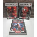 Playstation 2 Games - Spiderman 2, Spiderman 3 and Ultimate Spiderman