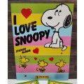 1986 Panini I Love Snoopy Sticker Album & Collectible Stickers