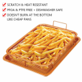 French Fries Basket Convenience Not-sticky Steam Rinse Mesh Basket Frying Fryer