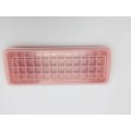 Ice cube tray with lid/Ice cube maker/ Whiskey ice cuber maker/Magic ice maker--pink