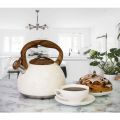 30l Ruyihoff kettle white Fashion Durable Hot Sale Stainless Steel Whistle white Kettle With Handle