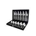 24 Pcs / set Dinnerware Set top Stainless Steel Dinner Knife and Fork Cutlery Set With Gift Box