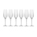 6pc/ Champagne glass cheers/Champagne glass set/6pcs king dealay champagne glasses  Crystal Wedding