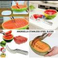 Watermelon cutter Multifunctional cutter Cantaloupe cutter Stainless steel blade Melon slicer