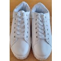 Platform Sneakers - White