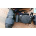 Canon EOS 500 Camera with 2 Lenses and  filters