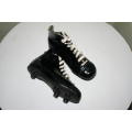 BRAND NEW VERY SCARCE AND OLD 1956-1958 PAIR OF LEATHER STUD RUGBY BOOTS