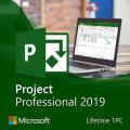 Retail FPP Microsoft Project Professional 2019 Licensed for 1 Windows 10 PC/Laptop - WINTER SALE