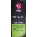 MSI RTX 4070 12GB VENTUS 3X OC