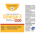Omega-3 1200mg (150 Softgels)