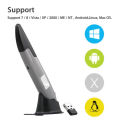 Designer 2.4Ghz Wireless Optical Pointer/Drawing Input/Mouse (Black/Grey) - CLEARANCE SALE