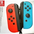NINTENDO SWITCH JOYCON PAIR RED&BLUE(GREAT CONDITION)