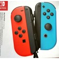 NINTENDO SWITCH JOYCON PAIR RED AND BLUE (GREAT CONDITION)