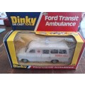 Dinky toys Ford transit ambulance 276