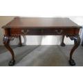 Chippendale style 2 drawer desk