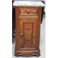 Louis Philippe Cabinet/nightstand In Rosewood