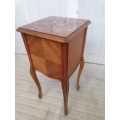 French KIngswood and Walnut Nightstand