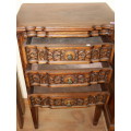 Carved Louis XVI Commode/Cabinet in oak