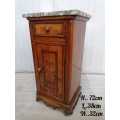 Louis Philippe Cabinet/nightstand In Rosewood