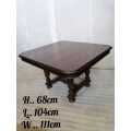 Henry II table in oak